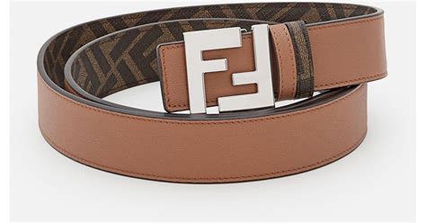 fendi brown belt